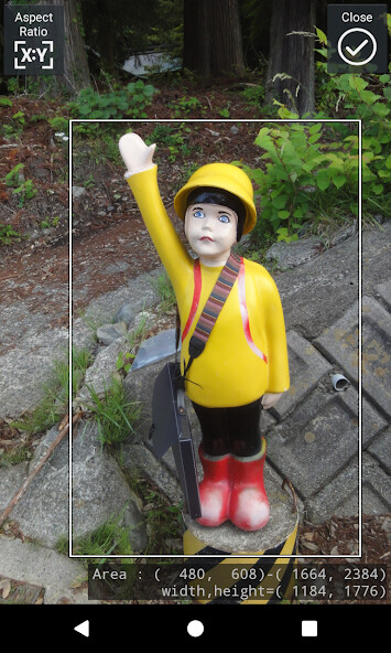 Run android online APK JPEG Cropper -retouch w/o loss from MyAndroid or emulate JPEG Cropper -retouch w/o loss using MyAndroid