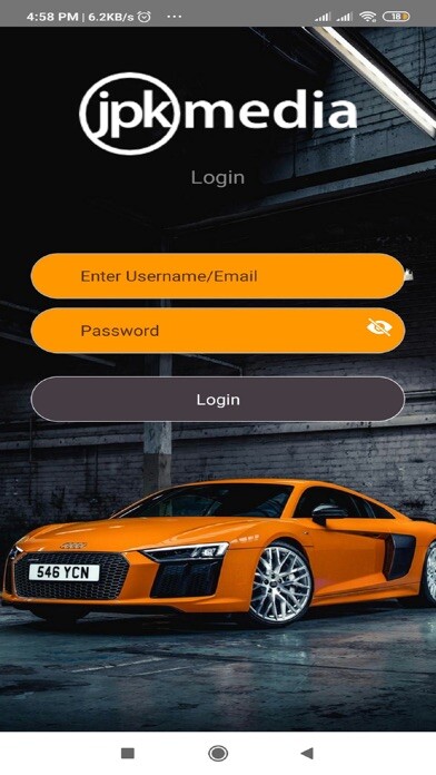 Emulate iPhone app Jpk Media using MyAndroid