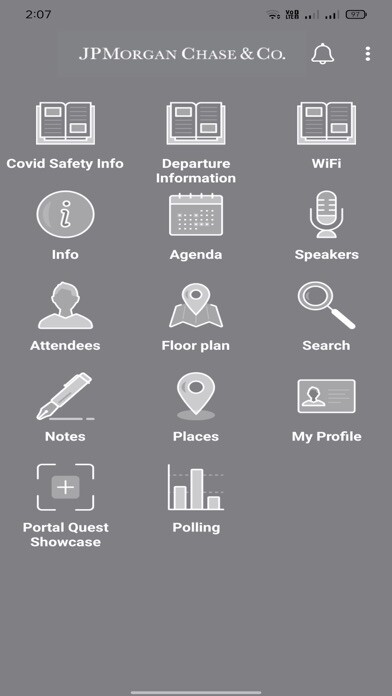 Emulate iPhone app JPMC Events using MyAndroid Emulate iPhone app JPMC Events using MyAndroid