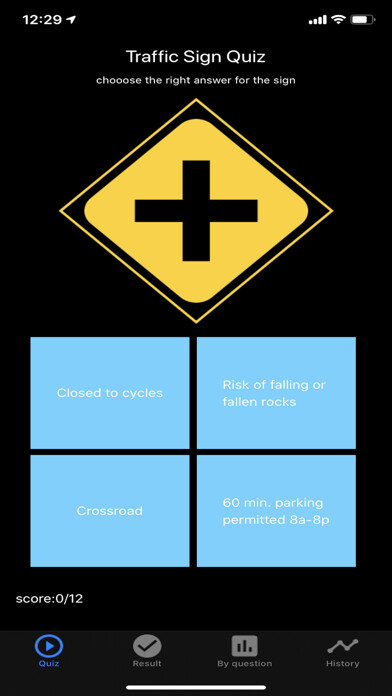 Emulate iPhone app JPN Traffic Sign Q using MyAndroid Emulate iPhone app JPN Traffic Sign Q using MyAndroid