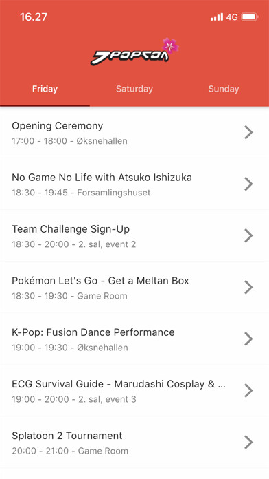 Emulate iPhone app J-Popcon using MyAndroid