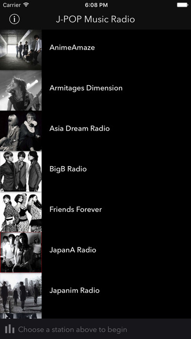 Emulate iPhone app J-POP Music Radio using MyAndroid Emulate iPhone app J-POP Music Radio using MyAndroid
