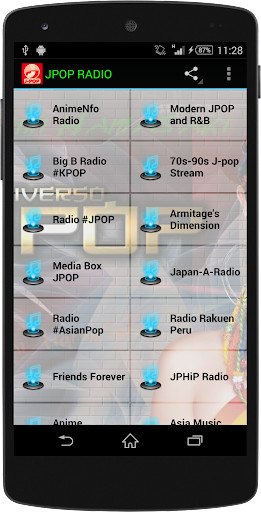 Emulate Android APK JPOP Radio Emulate Android APK JPOP Radio