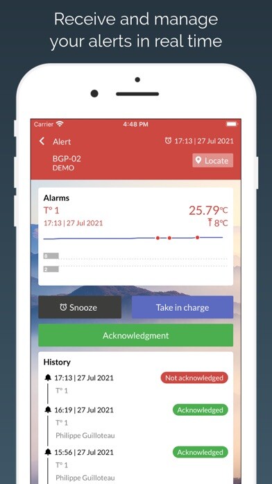 Emulate iPhone app JRI MySirius Alert using MyAndroid