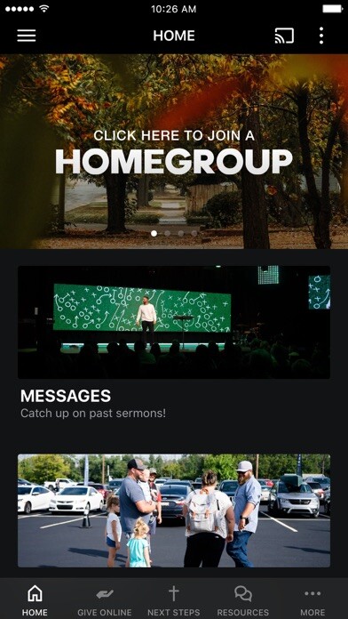 Emulate iPhone app JRNY.Church using MyAndroid Emulate iPhone app JRNY.Church using MyAndroid