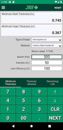 Run android online APK JRS Calculator from MyAndroid or emulate JRS Calculator using MyAndroid