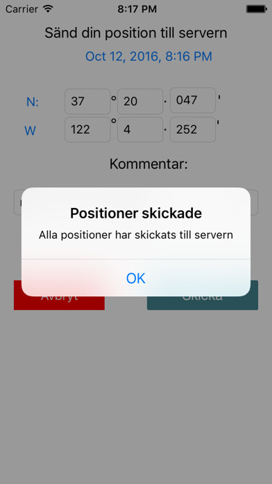 Emulate iPhone app JRSK PositionsApp using MyAndroid