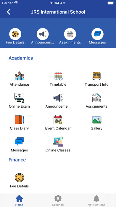 Emulate iPhone app JRS Parent Portal using MyAndroid Emulate iPhone app JRS Parent Portal using MyAndroid
