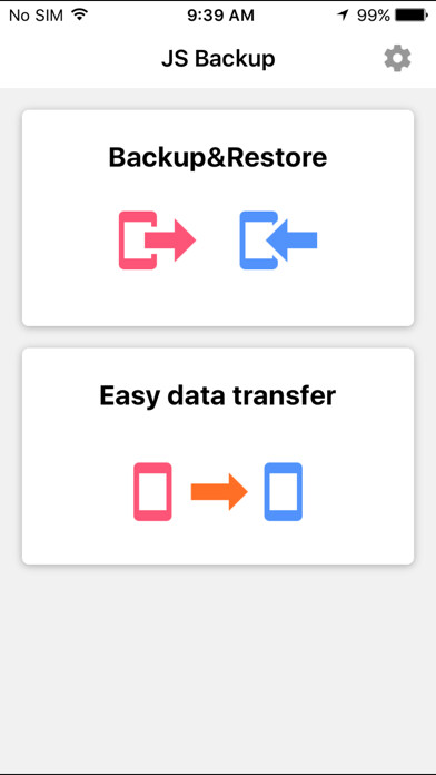 Emulate iPhone app JS Backup using MyAndroid