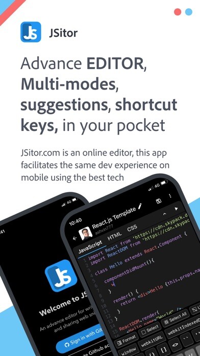 Emulate iPhone app JSitor - JS, HTML & CSS Editor using MyAndroid Emulate iPhone app JSitor - JS, HTML & CSS Editor using MyAndroid