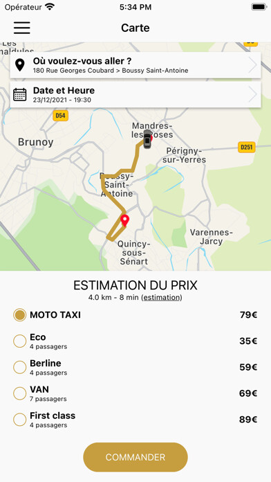 Emulate iPhone app JSL TRANSPORT (VTC / mototaxi) using MyAndroid Emulate iPhone app JSL TRANSPORT (VTC / mototaxi) using MyAndroid