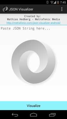 Emulate Android APK JSON Visualizer Emulate Android APK JSON Visualizer