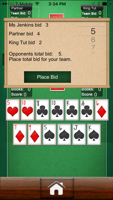 Emulate iPhone app j Spades 2 using MyAndroid