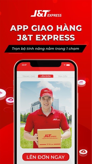 Emulate iPhone app J&T Express - Giao Hàng Nhanh using MyAndroid