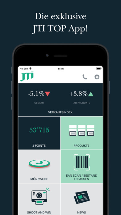 Emulate iPhone app JTI TOP using MyAndroid