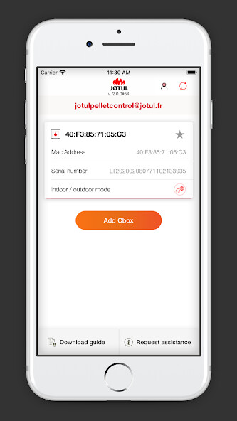 Run android online APK Jøtul Pellet Control from MyAndroid or emulate Jøtul Pellet Control using MyAndroid