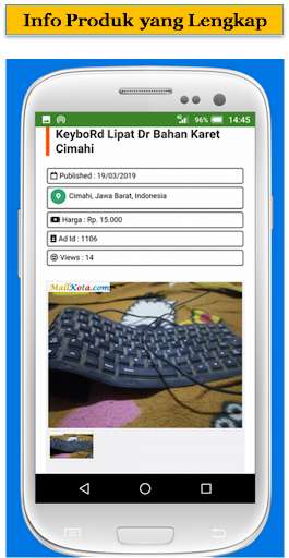 Run android online APK Jual Beli Barang Bekas - MallKota from MyAndroid or emulate Jual Beli Barang Bekas - MallKota using MyAndroid