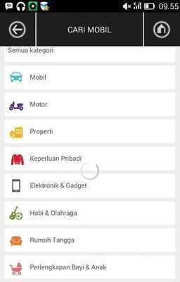 Emulate Android APK Jual beli Mobil tiket kereta
