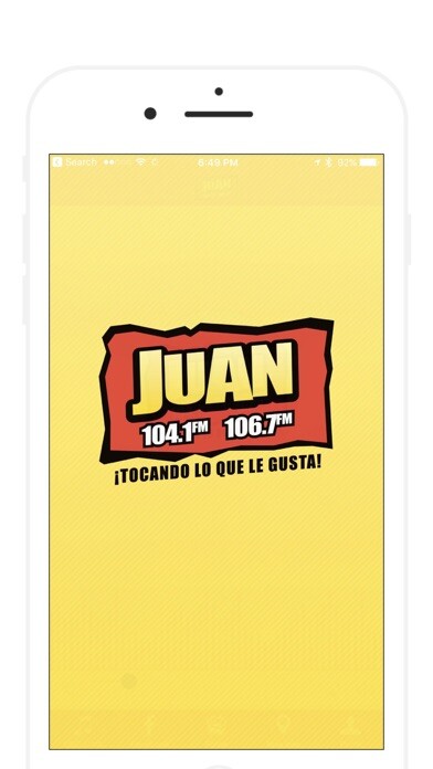 Emulate iPhone app Juan 106fm using MyAndroid Emulate iPhone app Juan 106fm using MyAndroid