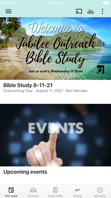 Emulate iPhone app Jubilee Outreach using MyAndroid Emulate iPhone app Jubilee Outreach using MyAndroid