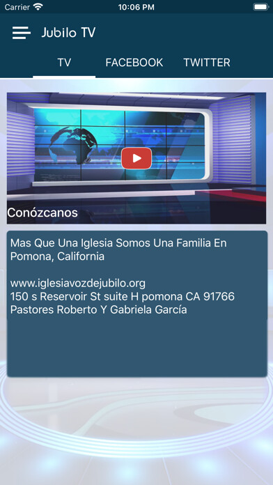 Emulate iPhone app Jubilo TV using MyAndroid