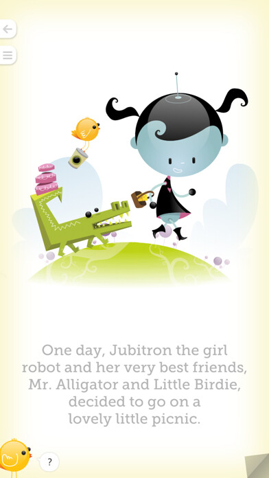 Emulate iPhone app Jubitron the Girl Robot! using MyAndroid