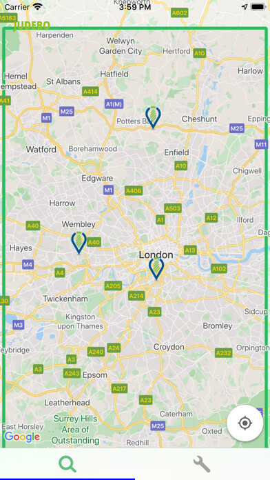 Emulate iPhone app Judebo - job & education using MyAndroid