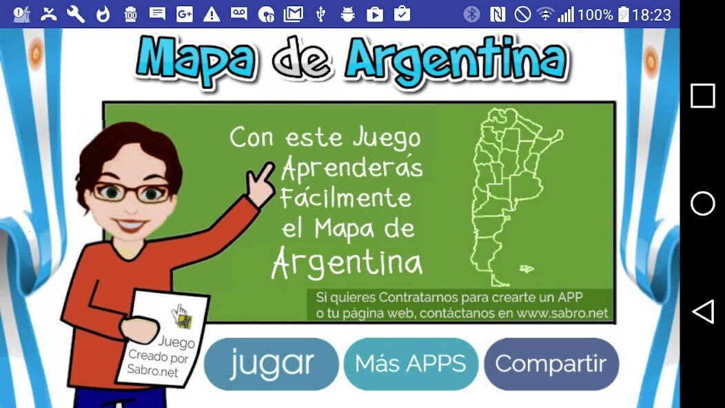 Run android online APK Juego del Mapa de Argentina from MyAndroid or emulate Juego del Mapa de Argentina using MyAndroid Run android online APK Juego del Mapa de Argentina from MyAndroid or emulate Juego del Mapa de Argentina using MyAndroid