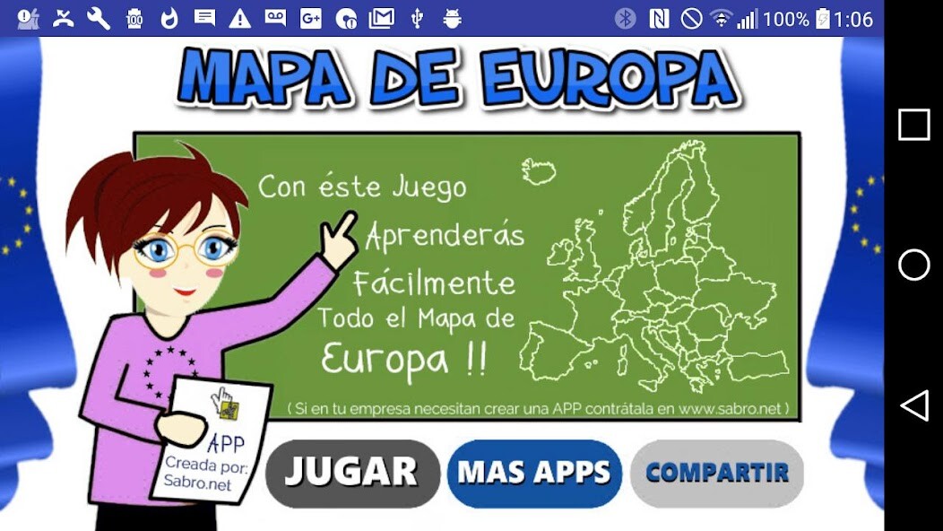 Run android online APK Juego del Mapa de Europa from MyAndroid or emulate Juego del Mapa de Europa using MyAndroid Run android online APK Juego del Mapa de Europa from MyAndroid or emulate Juego del Mapa de Europa using MyAndroid