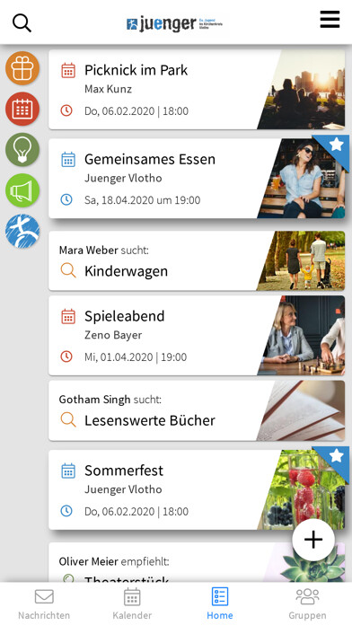 Emulate iPhone app Juenger Vlotho using MyAndroid