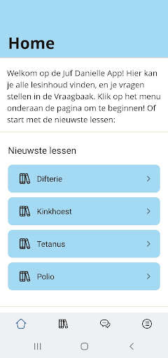 Run android online APK Juf Danielle App from MyAndroid or emulate Juf Danielle App using MyAndroid