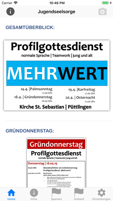 Emulate iPhone app Jugendseelsorge using MyAndroid Emulate iPhone app Jugendseelsorge using MyAndroid