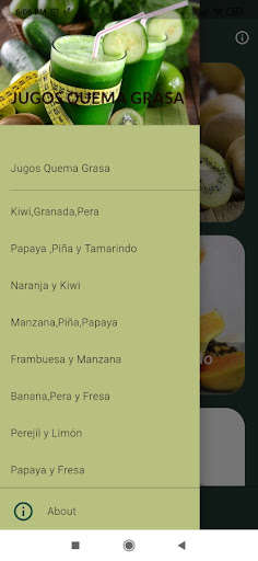 Run android online APK Jugos Quema Grasa from MyAndroid or emulate Jugos Quema Grasa using MyAndroid