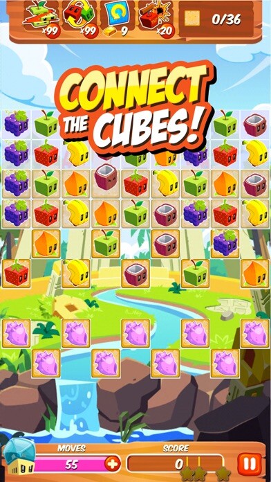 Emulate iPhone app Juice Cubes using MyAndroid Emulate iPhone app Juice Cubes using MyAndroid