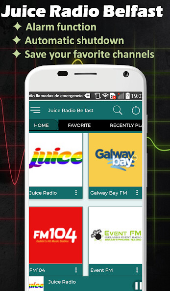 Run android online APK Juice Radio Live Belfast Irish from MyAndroid or emulate Juice Radio Live Belfast Irish using MyAndroid