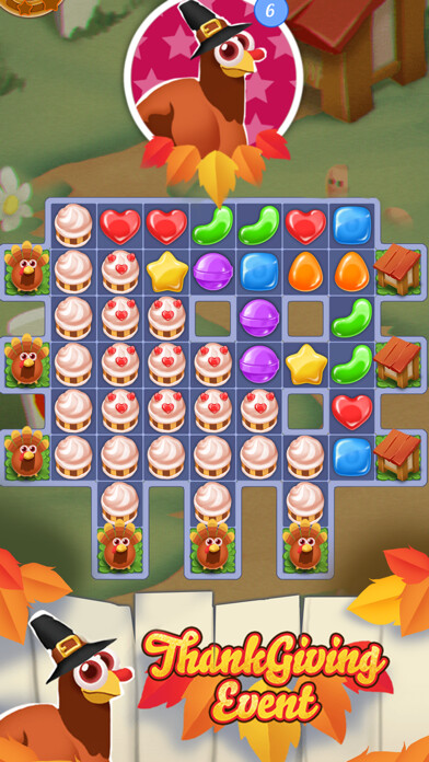 Emulate iPhone app Juicy Candy Blast using MyAndroid