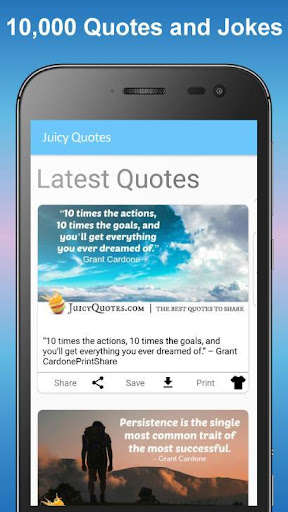 Run android online APK Juicy Quotes and Jokes - Daily Laughs & Motivation from MyAndroid or emulate Juicy Quotes and Jokes - Daily Laughs & Motivation using MyAndroid