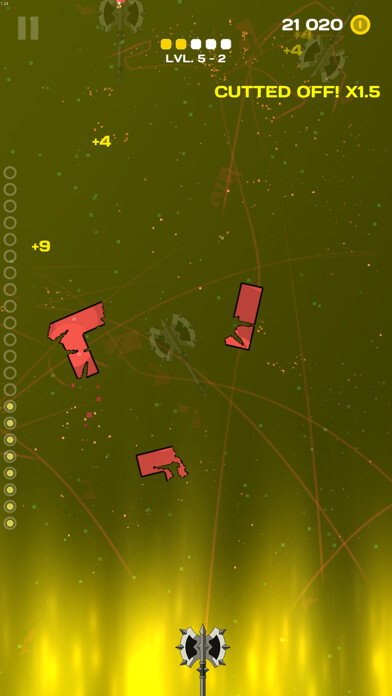 Emulate iPhone app Juicy Slice using MyAndroid