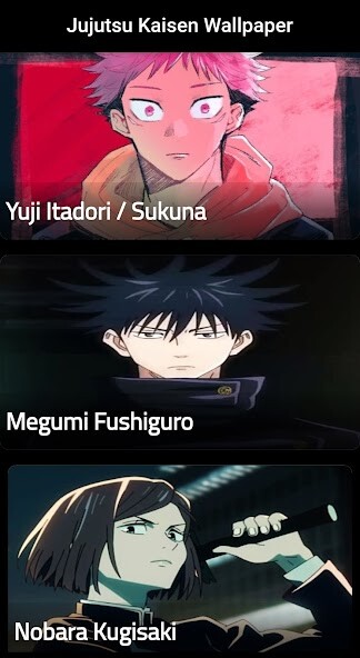 Run android online APK Jujutsu Kaisen Wallpapers from MyAndroid or emulate Jujutsu Kaisen Wallpapers using MyAndroid