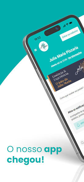 Emulate iPhone app Julia Maria Pizzaria using MyAndroid Emulate iPhone app Julia Maria Pizzaria using MyAndroid