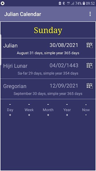Run android online APK Julian Calendar from MyAndroid or emulate Julian Calendar using MyAndroid Run android online APK Julian Calendar from MyAndroid or emulate Julian Calendar using MyAndroid