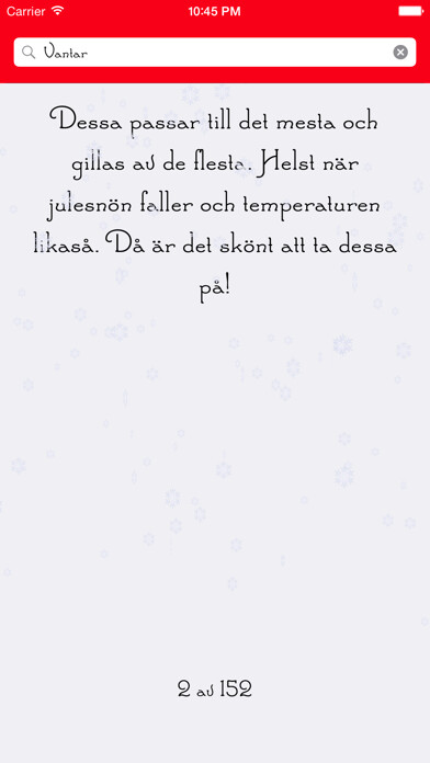 Emulate iPhone app Julrim - Hitta julklappsrim till julklapparna using MyAndroid Emulate iPhone app Julrim - Hitta julklappsrim till julklapparna using MyAndroid