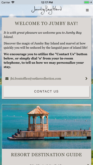 Emulate iPhone app Jumby Bay Island using MyAndroid Emulate iPhone app Jumby Bay Island using MyAndroid