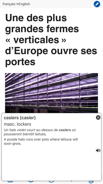 Emulate iPhone app Jumeau-Improve French using MyAndroid