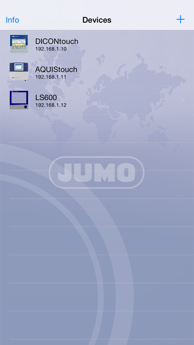 Emulate iPhone app JUMO Device using MyAndroid Emulate iPhone app JUMO Device using MyAndroid