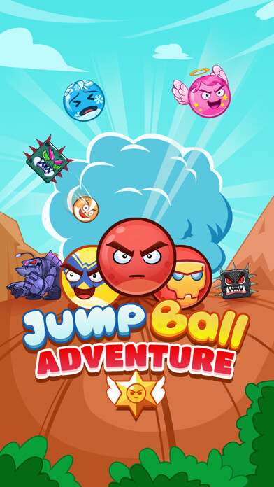 Emulate iPhone app Jump Ball Adventure: 2021 Game using MyAndroid