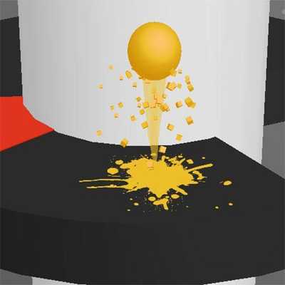 Emulate Android APK Jump Ball Tower Color Fun
