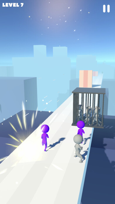 Emulate iPhone app Jump Dash 3D! using MyAndroid