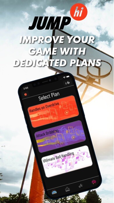 Emulate iPhone app Jump Hi - Basketball Training using MyAndroid Emulate iPhone app Jump Hi - Basketball Training using MyAndroid