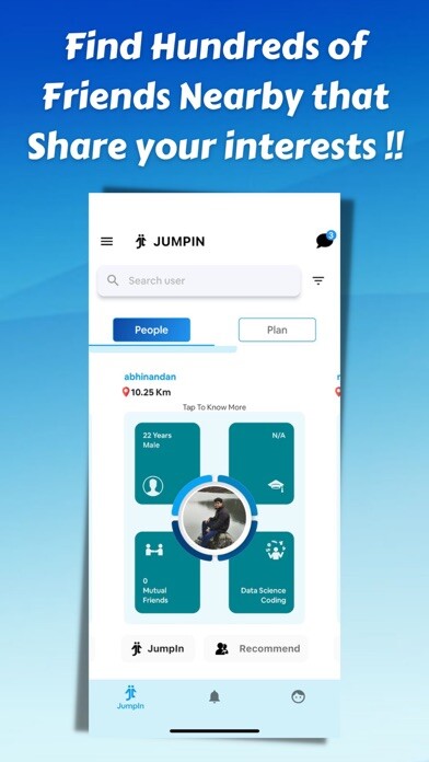 Run android online APK JumpIn: Find Friends  Events! from MyAndroid or emulate JumpIn: Find Friends  Events! using MyAndroid